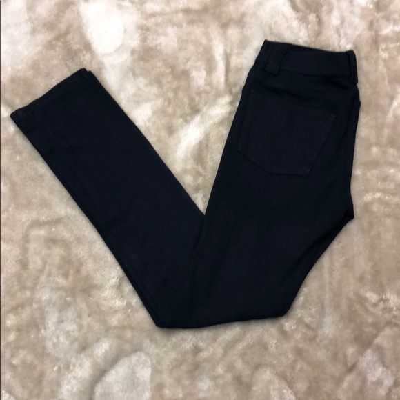 Theory navy stretch skinny pants size medium - Picture 2 of 4